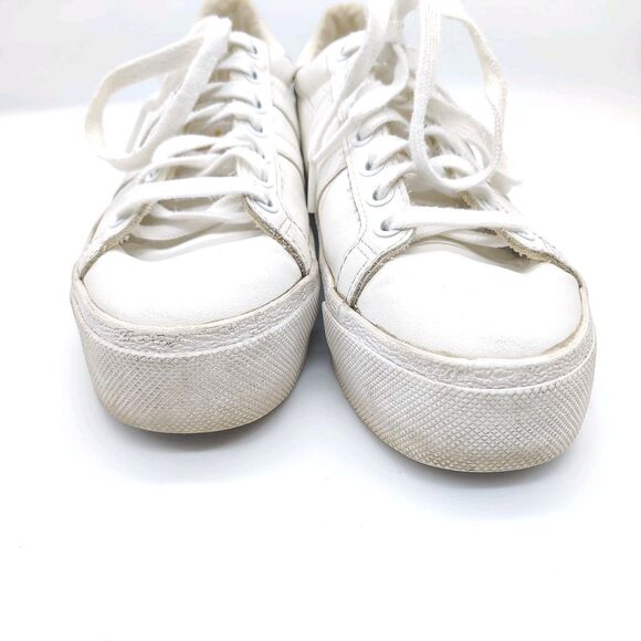 Gola Classics Orchid White Platform Sneaker Size 6 Preppy Athleisure Minimalist - Picture 7 of 8